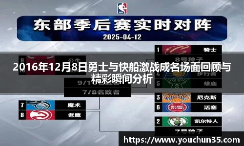2016年12月8日勇士与快船激战成名场面回顾与精彩瞬间分析